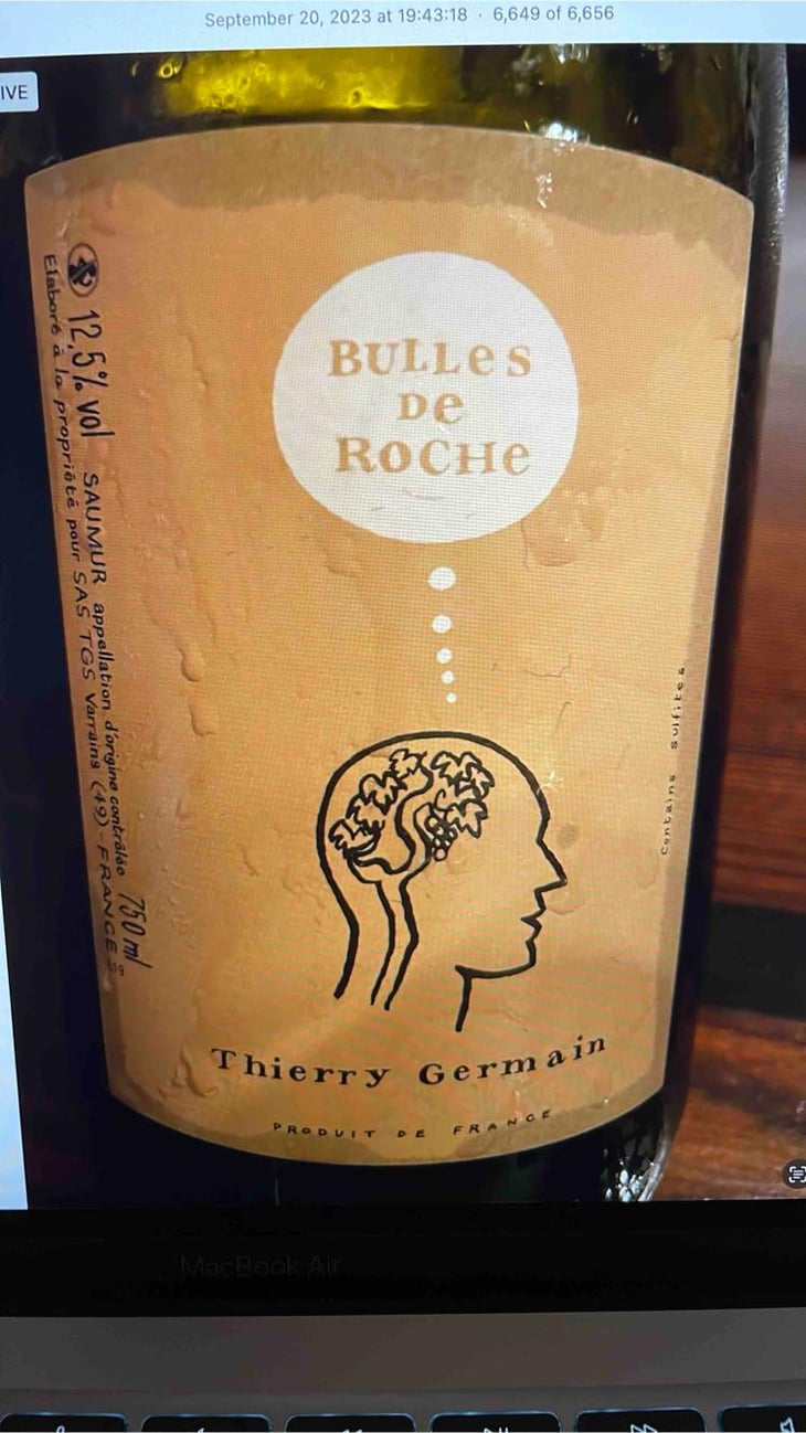 Bulles De Roche - Domaine des Roches Neuves - Thierry et Louis Germain 