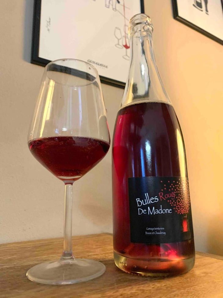 Bulles Rouge De Madone - Vins de la Madone - Gilles Bonnefoy 
