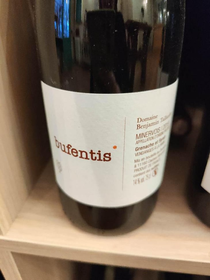 Bufentis - Domaine Benjamin Taillandier - Benjamin Taillandier 