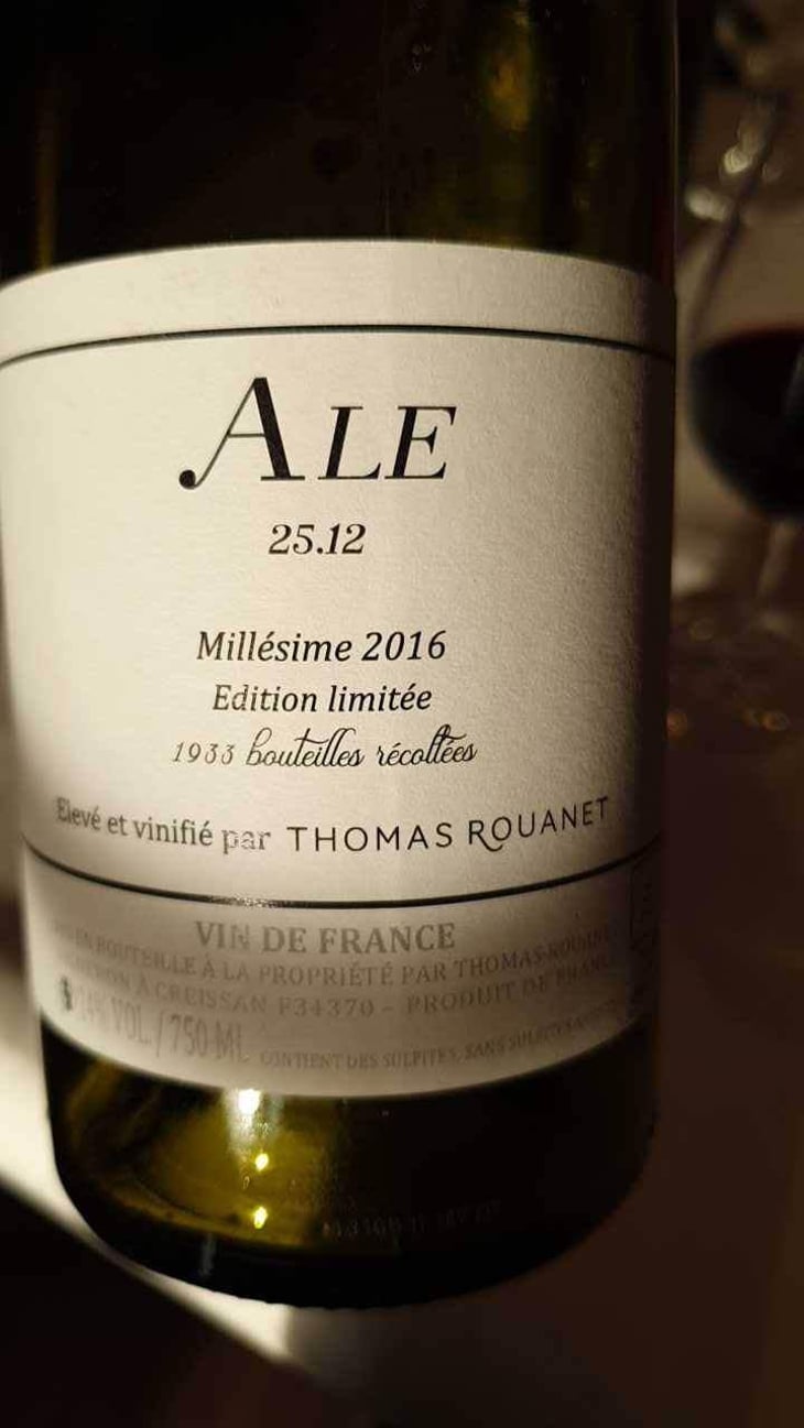 ALE - Domaine Thomas Rouanet - Thomas Rouanet 