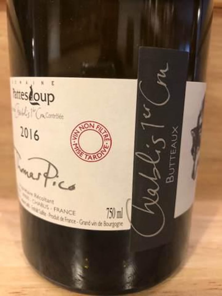 Butteaux - Domaine Pattes Loup - Thomas Pico 
