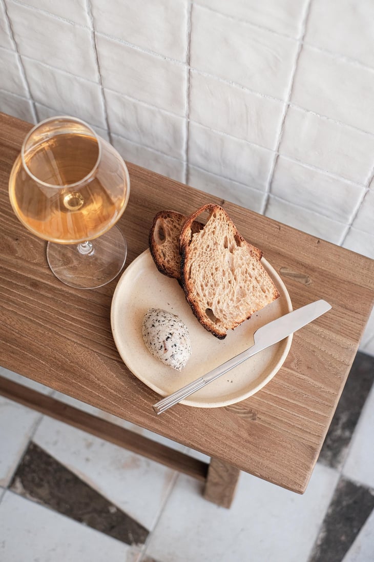 Butter With Anchovies And Olives, Sourdough Tartin - Holy Wine Cascais - 667964
