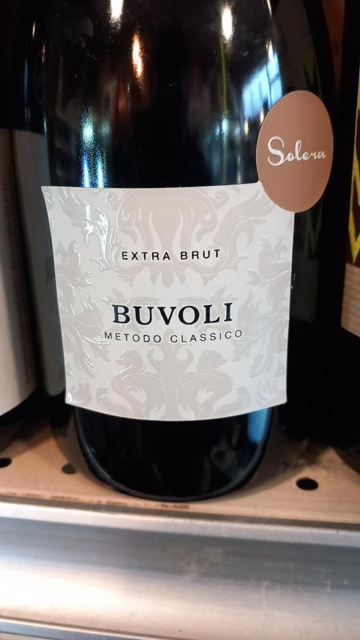 Buvoli solera Metodo Classico Tre Brut - L'Opificio del Pinot Nero - Marco Buvoli 