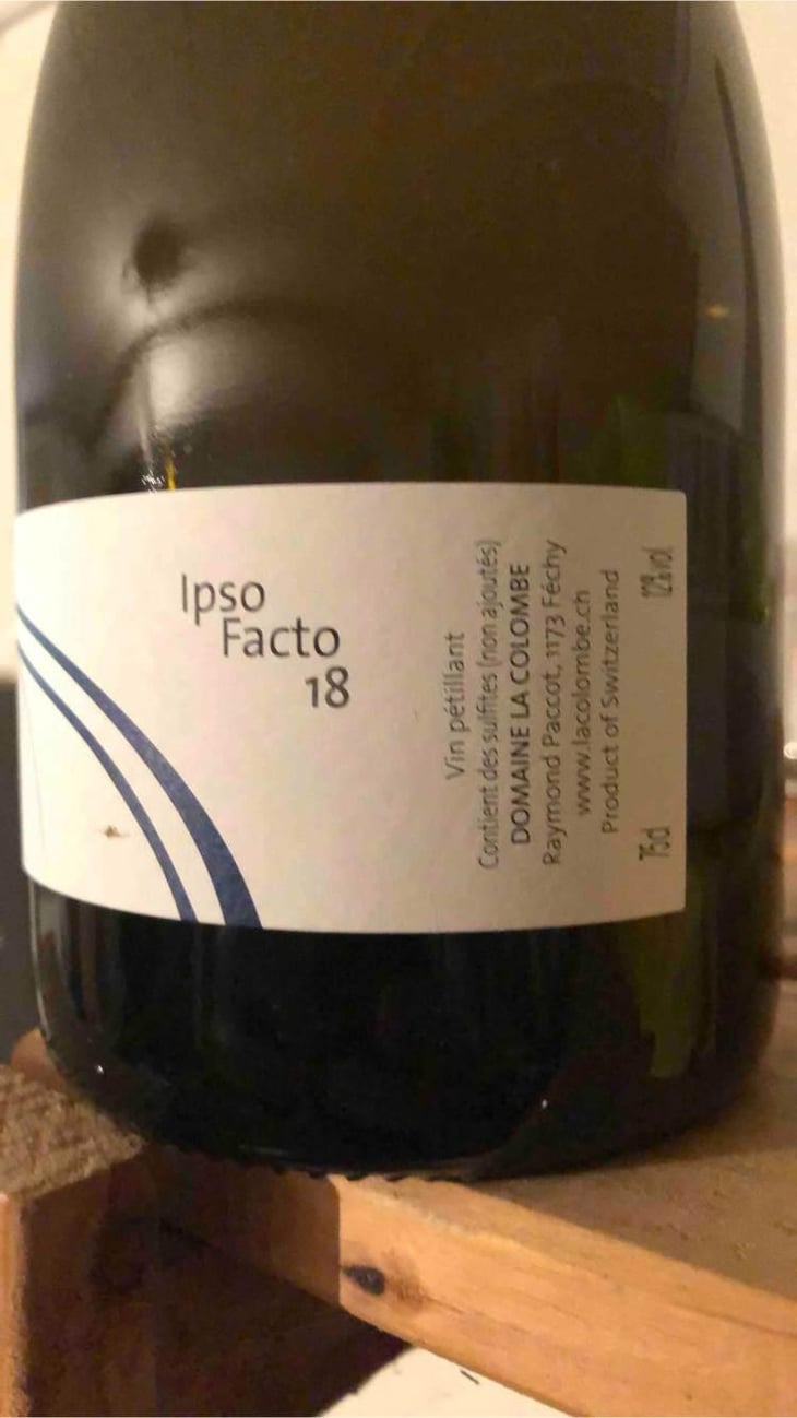 Ipso Facto - Domaine La Colombe - Raymond, Violaine & Laura Paccot 