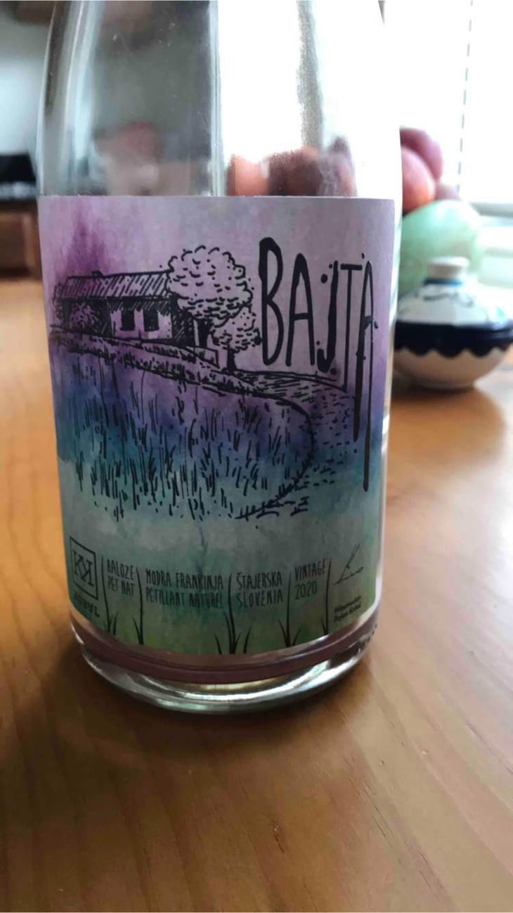 Bajta Pet Nat - Kobal Wines - Bojan Kobal 