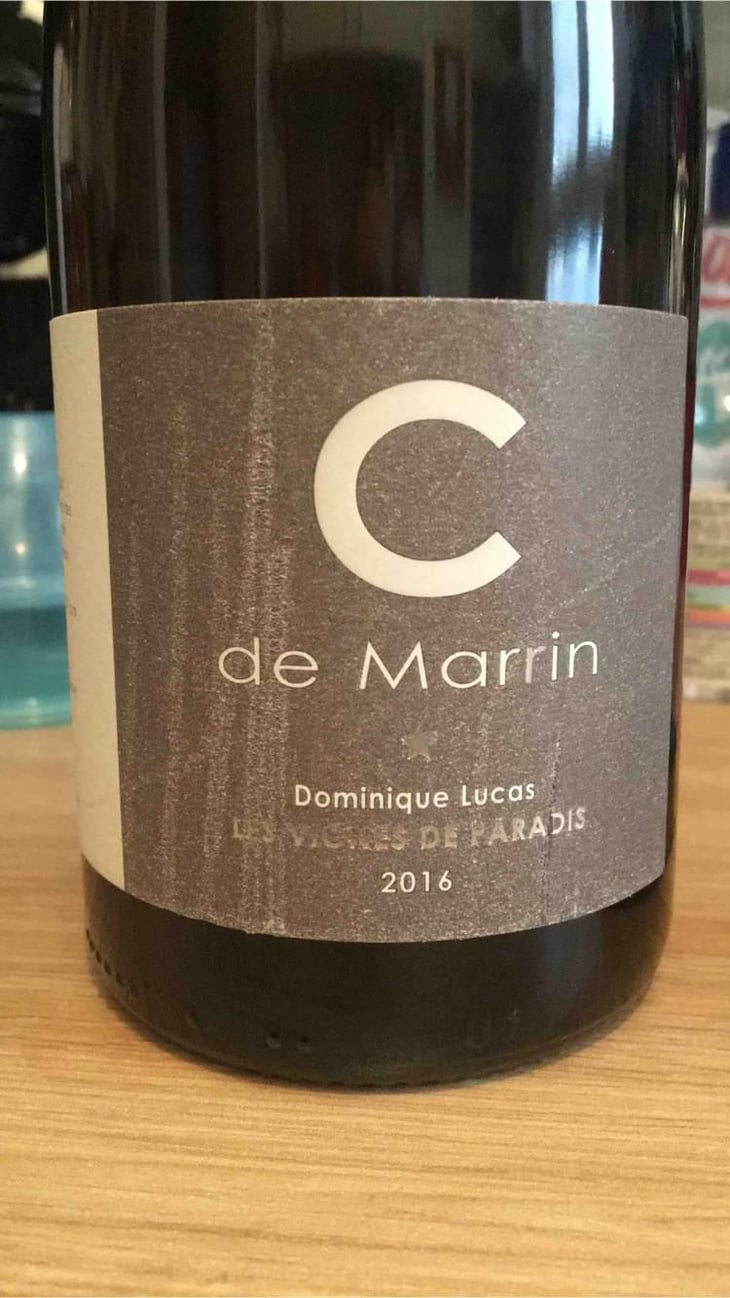 C De Marrin - Les Vignes de Paradis - Dominique Lucas 
