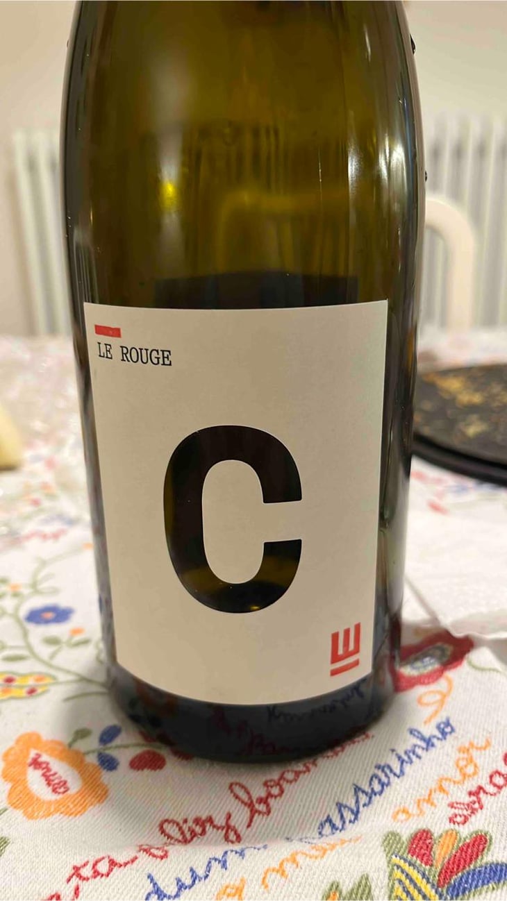 C - Le Rouge - Domaine Pierre Weber - Pierre Weber 