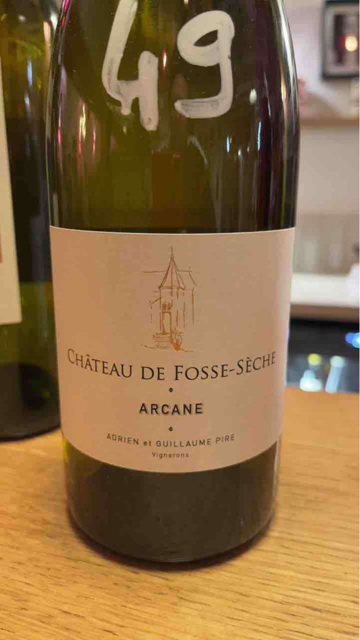 Arcane - Château de Fosse-Sèche - Adrien & Guillaume Pire 