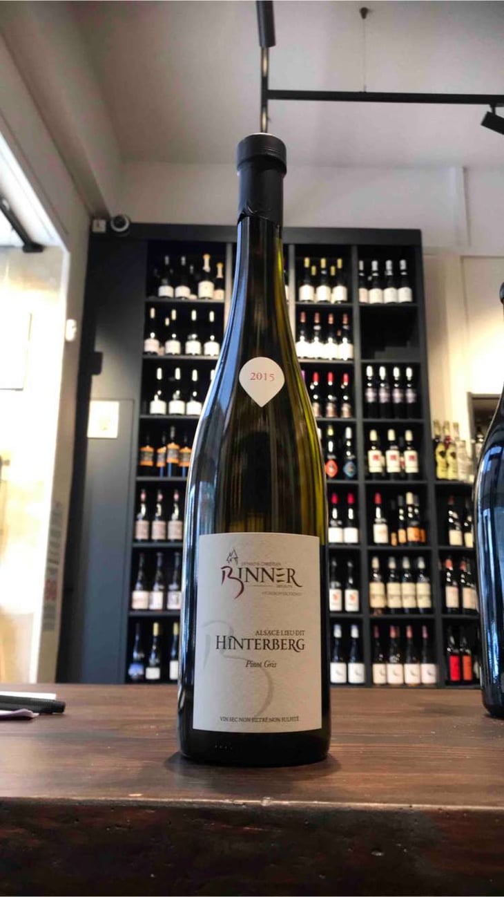 Hinterberg - Pinot Gris - Domaine Christian Binner - Christian Binner et son équipe 