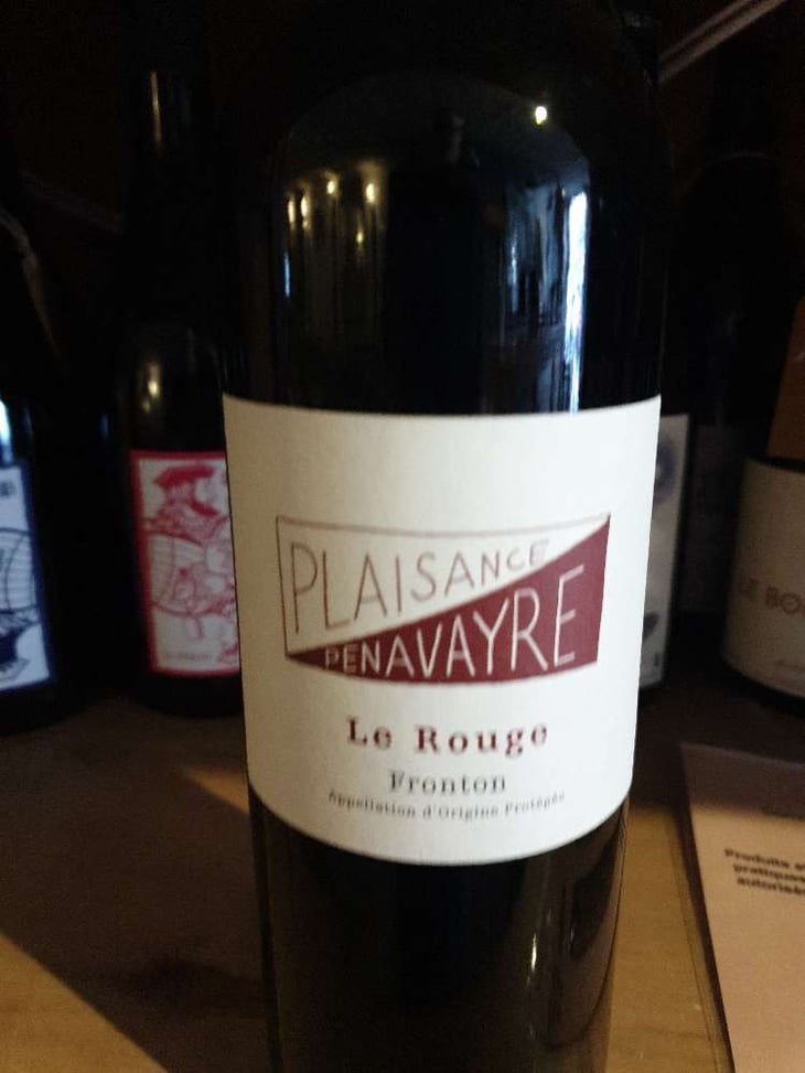 Le Rouge - Domaine Plaisance - Penavayre - Louis, Marc et Thibaut Penavayre 