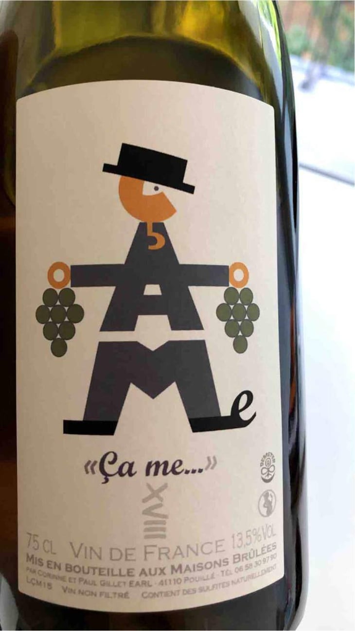 "Ça me..." - Domaine des Maisons Brûlées - Corinne & Paul Gillet 