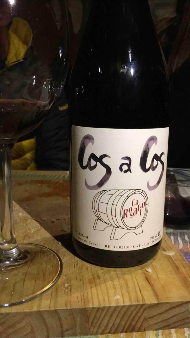 Ca Rosaria Crianza - Celler Cos A Cos - Cristobal Vanyo Beneyto 