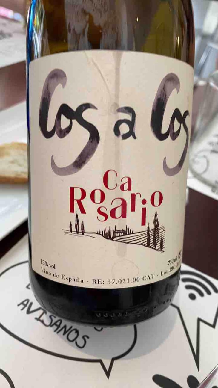 Ca Rosario - Celler Cos A Cos - Cristobal Vanyo Beneyto 