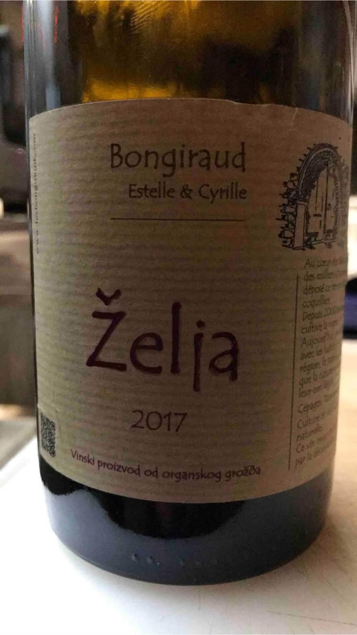 Zelja - Francuska Vinarija - Estelle & Cyrille Bongiraud 