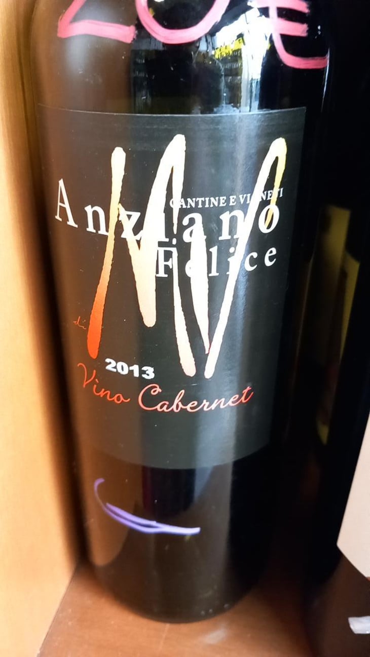 cabernet 2013 - Cantine E Vigneti Anziano Felice - Cantine E Vigneti Anziano Felice -2013