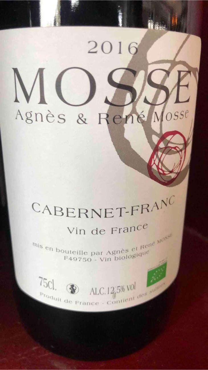 Cabernet Franc - Domaine Mosse - Sylvestre & Joseph Mosse 