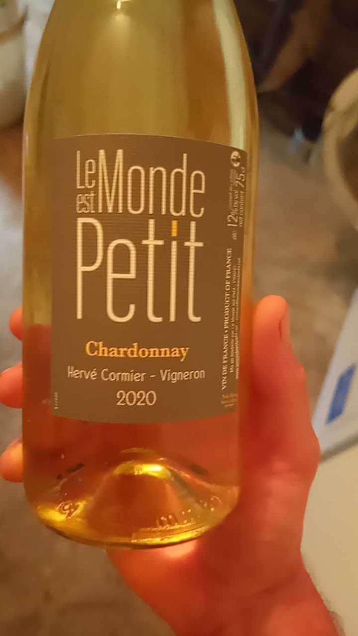 Cabernet franc de Tigné - Le Monde est Petit - Arnaud Legros & Hervé Cormier 