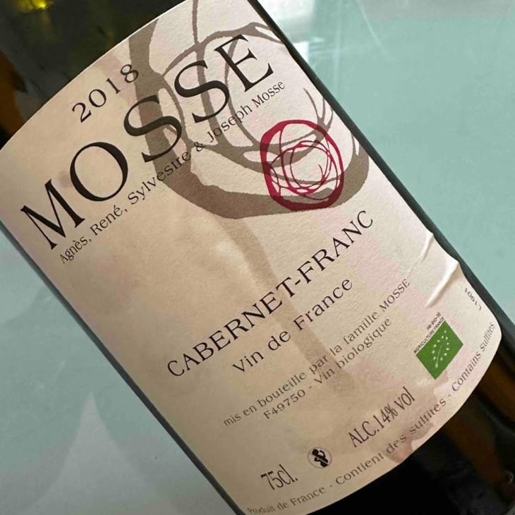 Cabernet Franc - Domaine Mosse - Sylvestre & Joseph Mosse 