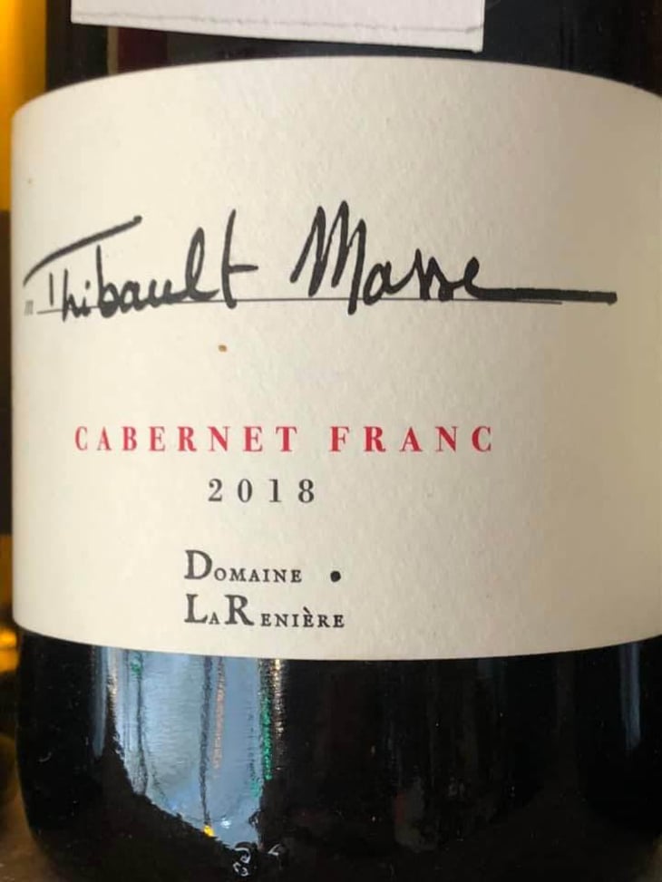 Les Petites Caves - Domaine de La Renière - Thibault Masse -2018