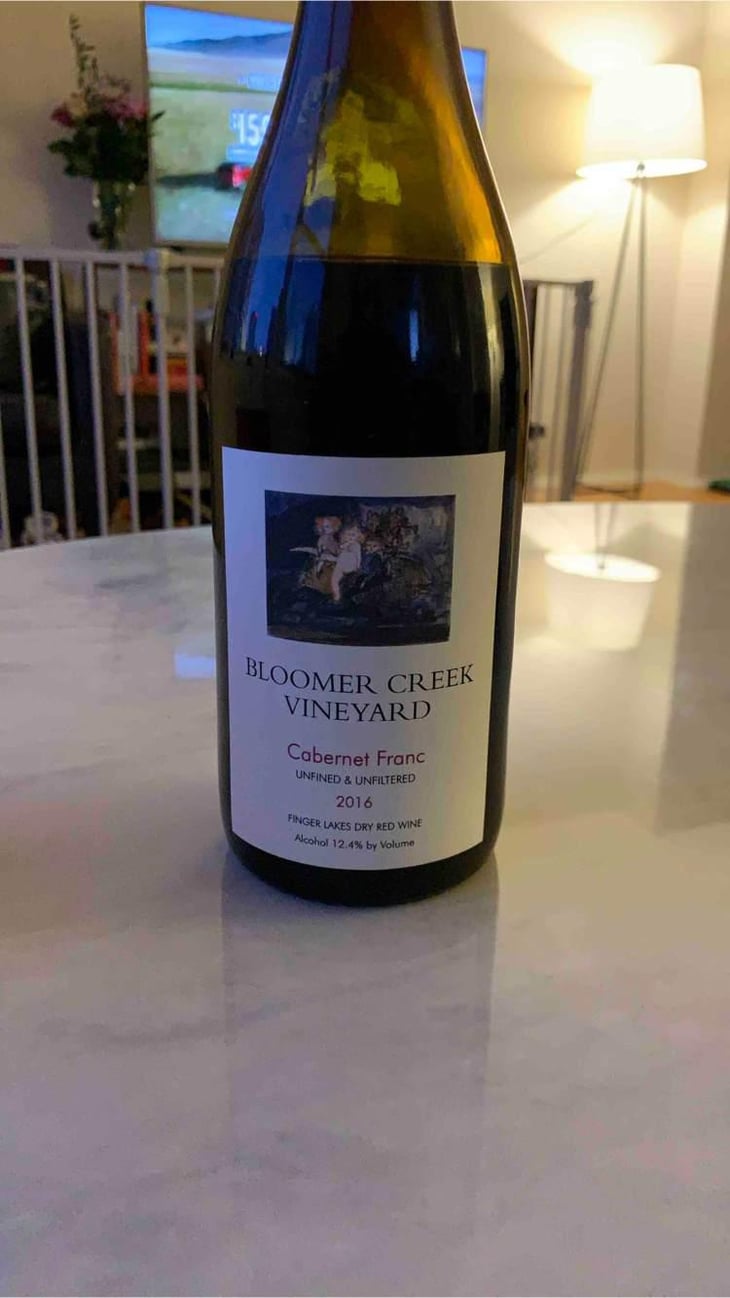 Cabernet Franc - Bloomer Creek Vineyard - Kim Engle & Debra Bermingham 