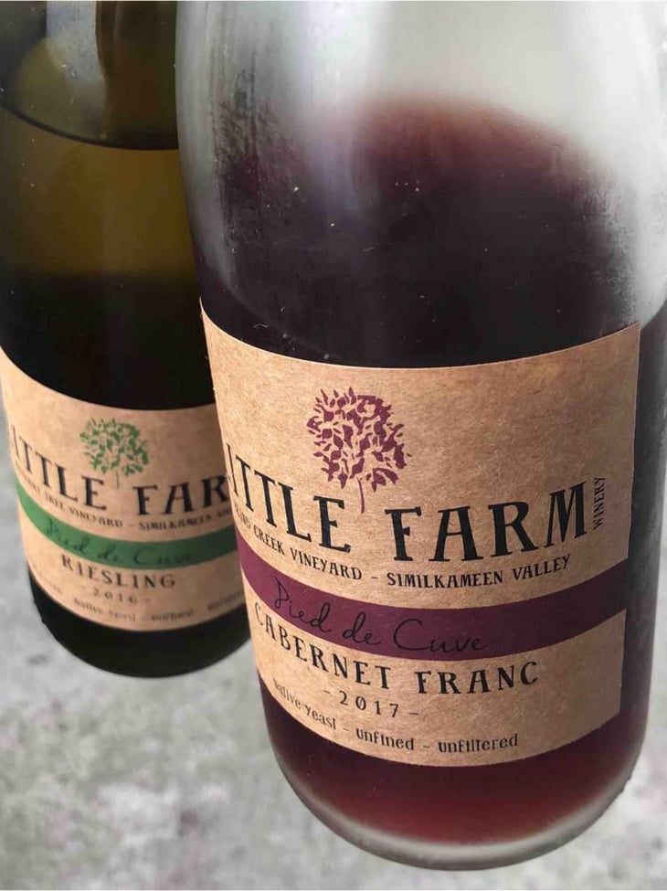 Cabernet Franc Pied de Cuve - Little Farm Winery - Rhys Pender & Alishan Driediger 