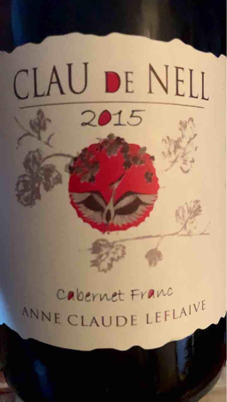 Cabernet Franc - Clau De Nell - Charlotte Jacques-Leflaive, Christian Jacques & Sylvain Potin 