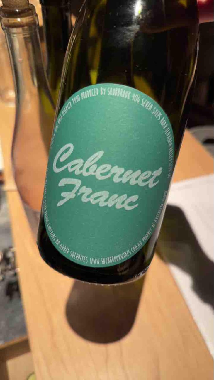 Cabernet Franc - Shobbrook Wines - Tom Shobbrook -2021