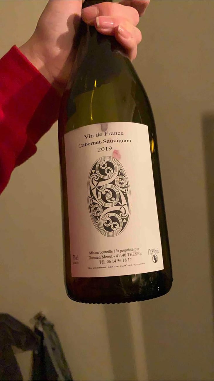 Cabernet-Sauvignon 2019 - Damien Menut - Damien Menut 