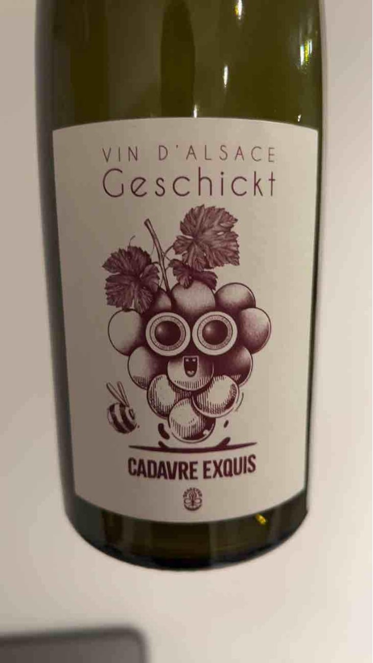 Cadavre Exquis - Domaine Geschickt - Arnaud Geschickt & Aurélie Fayolle 