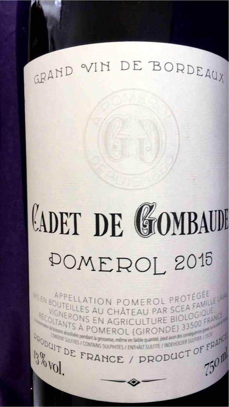 Cadet de Gombaude - Château Gombaude-Guillot - Olivier Techer 