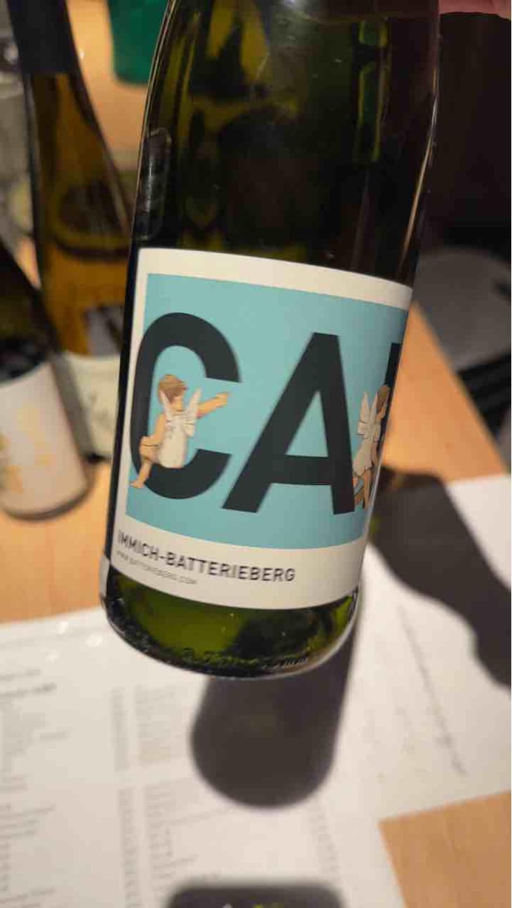 CAI Riesling Kabinett Trocken - Immich Batterieberg - Gernot Kohlman -2020
