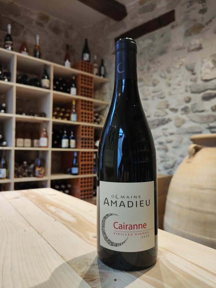 Cairanne vieilles vignes - Domaine des Amadieu - Corine & Yves Jean Houser 