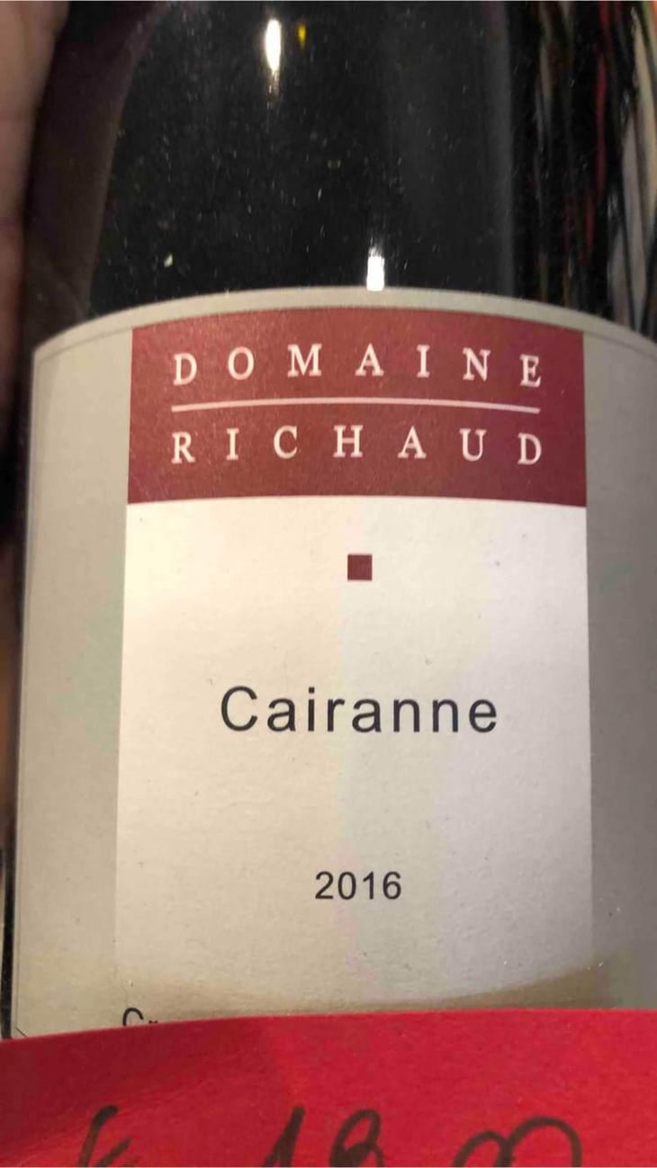 Cairanne Rouge - Domaine Marcel Richaud - Marcel Richaud -2023
