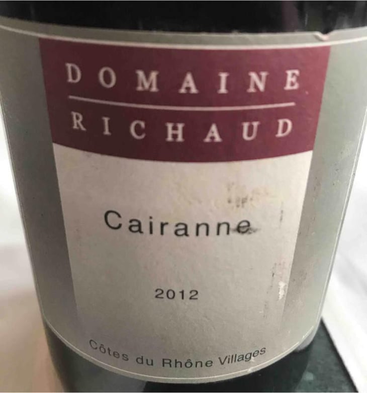 Cairanne Rouge - Domaine Marcel Richaud - Marcel Richaud -2023
