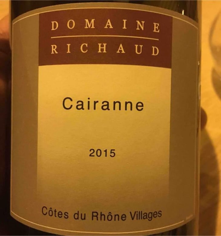 Cairanne Rouge - Domaine Marcel Richaud - Marcel Richaud -2023