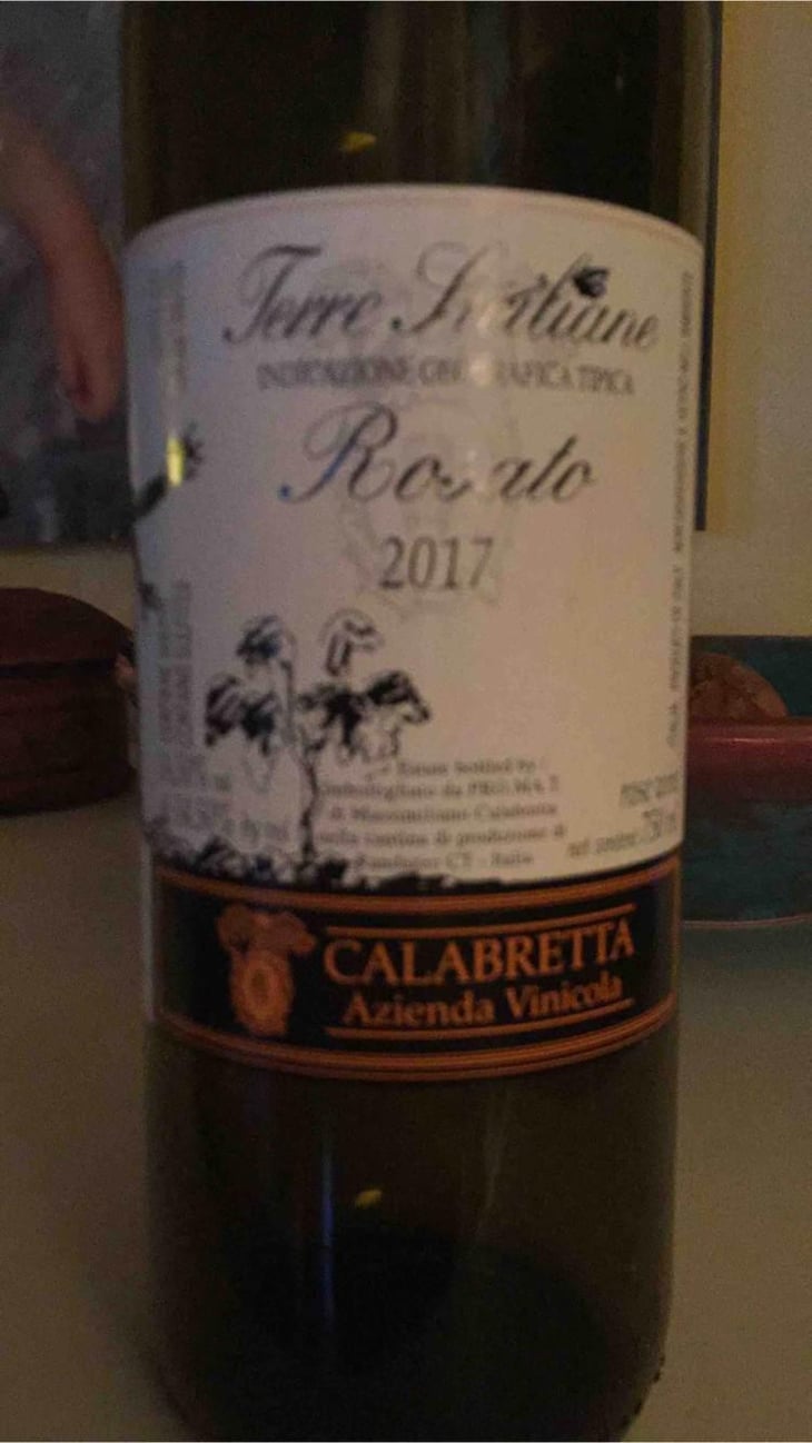 Calabretta Rosato - Azienda Vinicola Calabretta - Massimiliano Calabretta 
