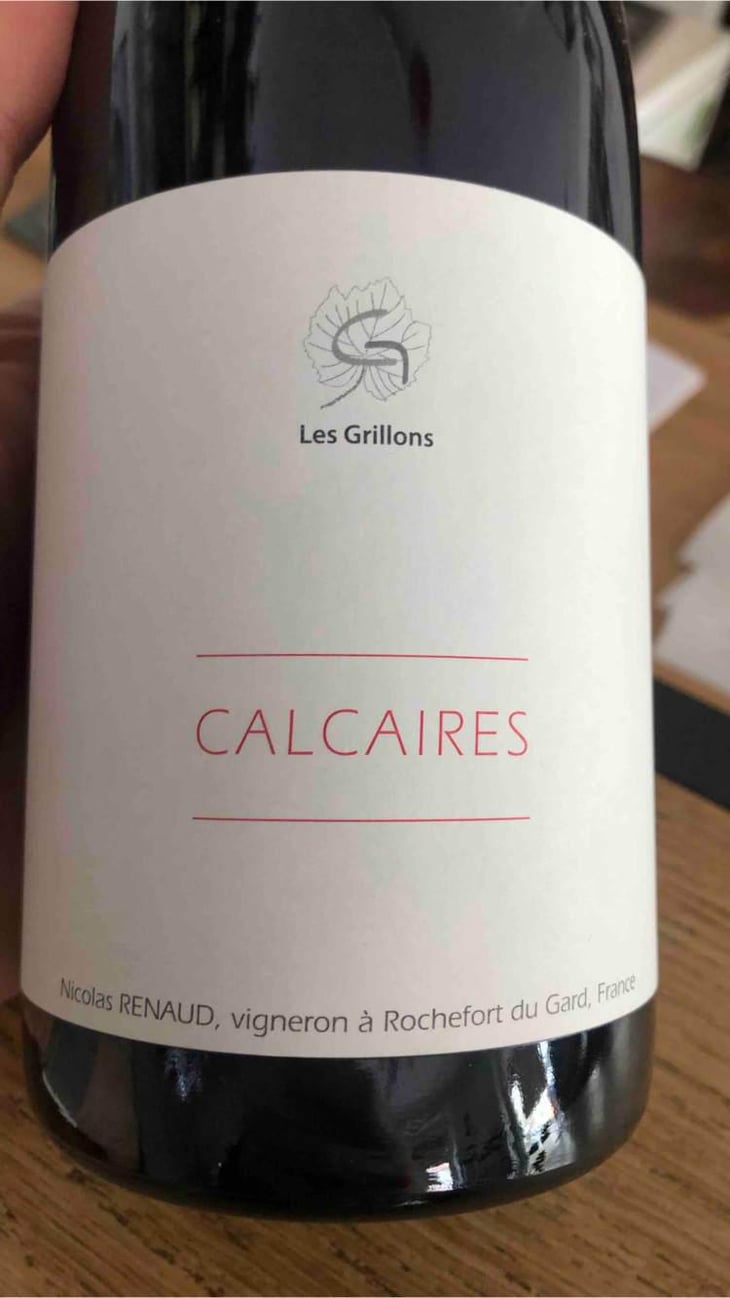 Calcaires - Clos des Grillons - Nicolas Renaud 