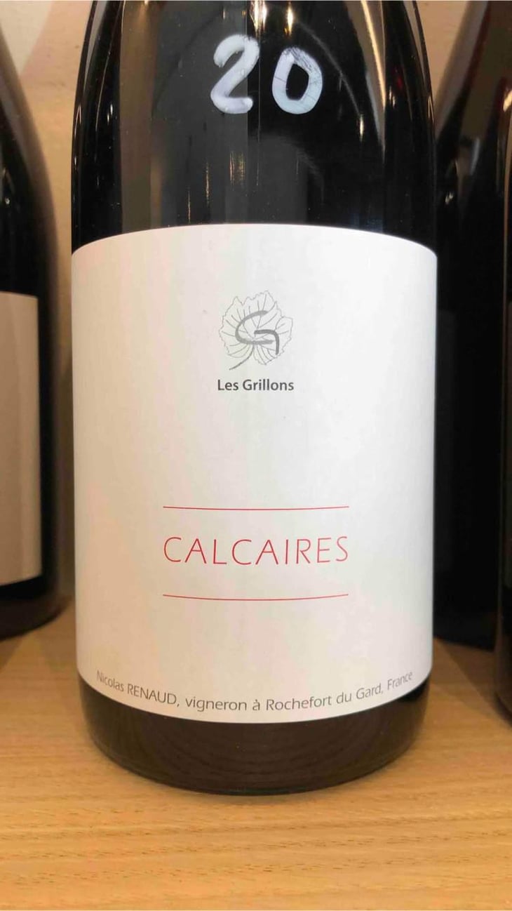 Calcaires - Clos des Grillons - Nicolas Renaud 