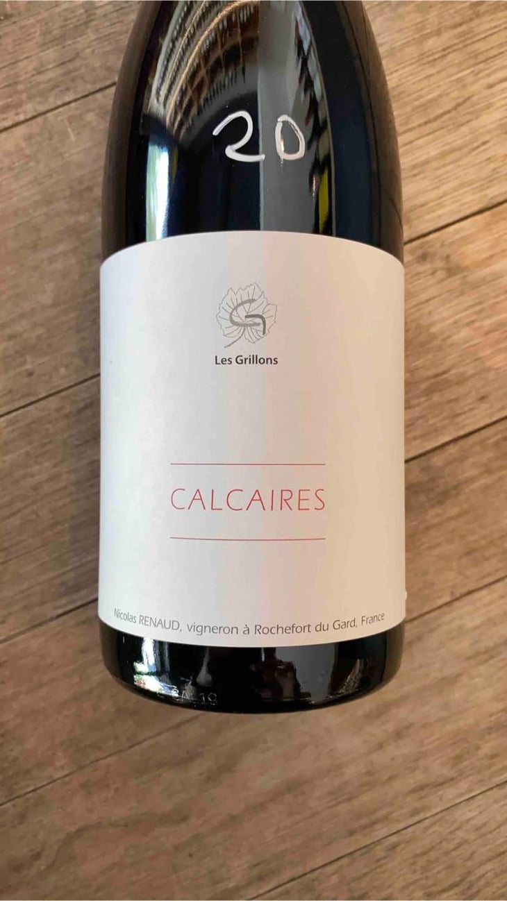 Calcaires - Clos des Grillons - Nicolas Renaud 