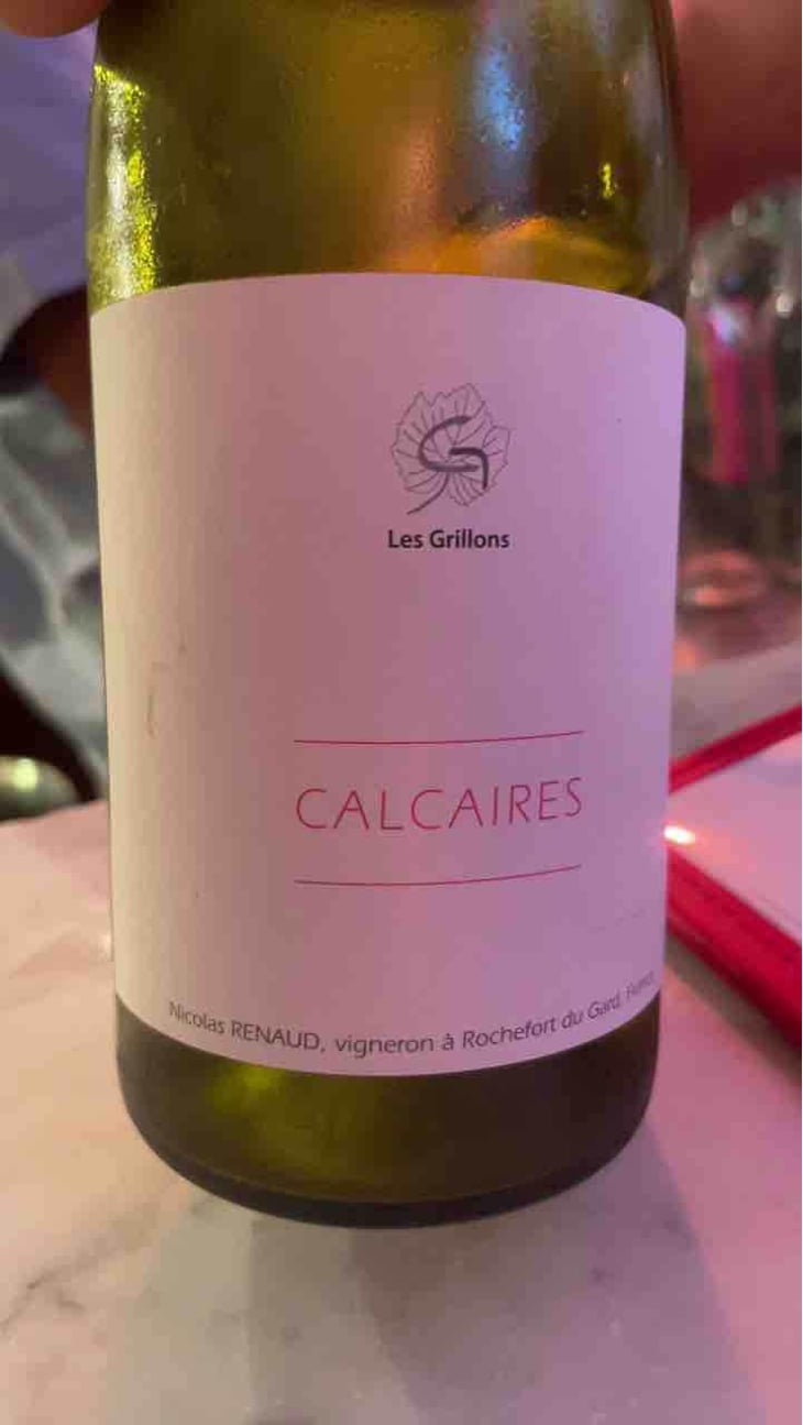 Calcaires - Clos des Grillons - Nicolas Renaud 