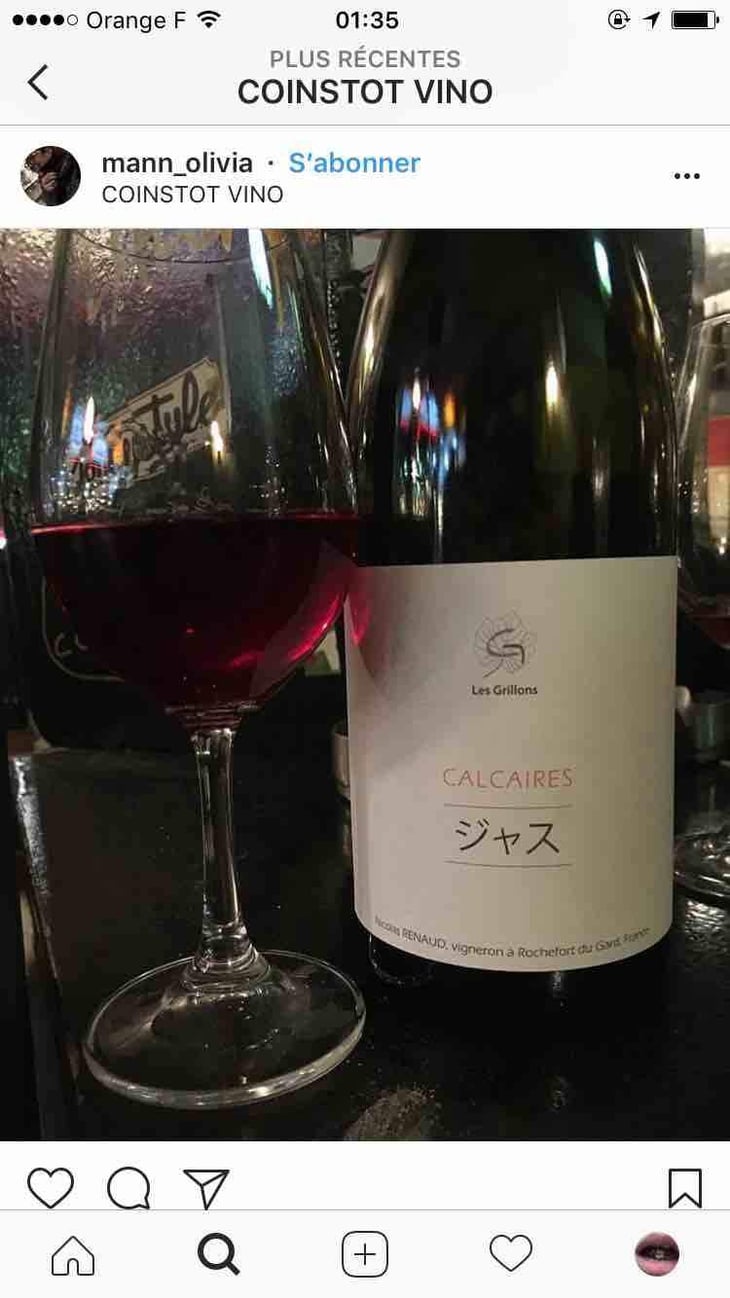 Calcaires - Clos des Grillons - Nicolas Renaud 