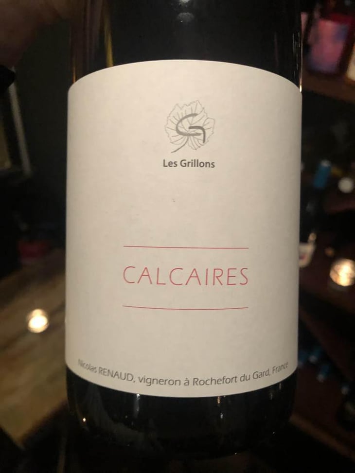 Calcaires - Clos des Grillons - Nicolas Renaud -2021