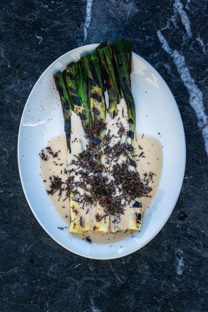 Calçots Con Vinagreta De Trufa - MUKA - 588881