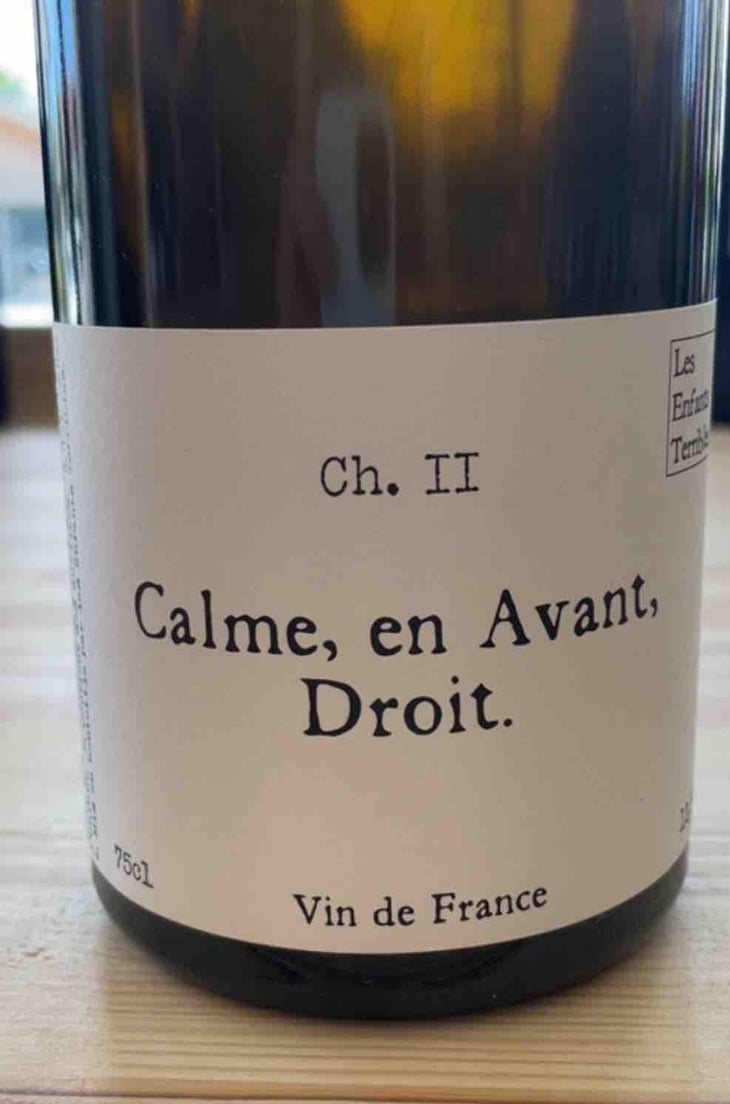 Calme en Avant Droit - Les Enfants Terribles - Jean & Sarah Fallay 