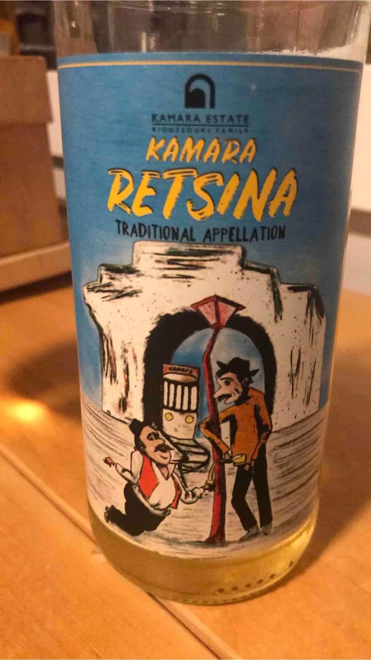 Kamara Retsina - Kamara Winery - Dimitrios Kioutsoukis 