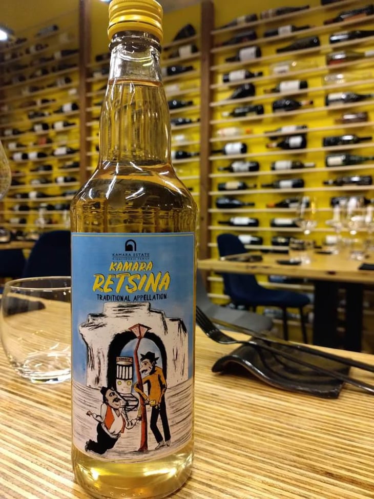 Kamara Retsina - Kamara Winery - Dimitrios Kioutsoukis 