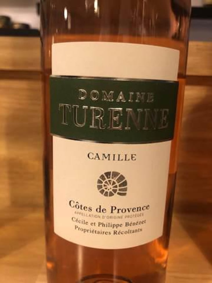 Camille - Domaine Turenne - Philippe & Cécile Bénézet 