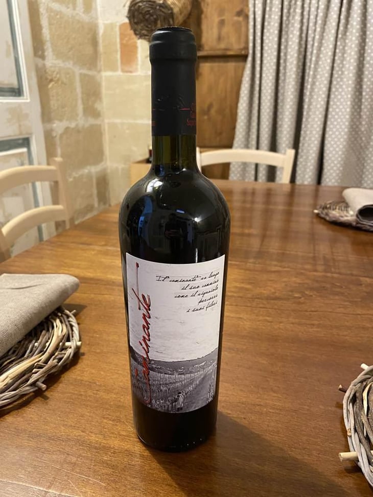 Caminante Rosso - Cantina Supersanum - Gabriele, Paolo & Sara Nutricato -2016