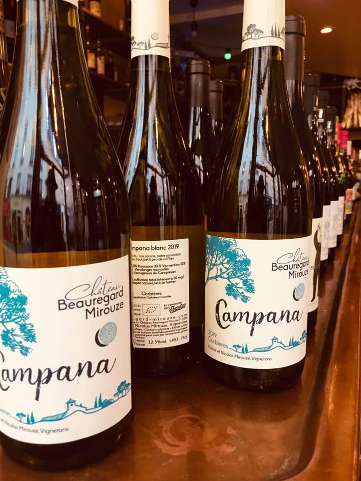 Campana Blanc - Château Beauregard Mirouze - Karine & Nicolas Mirouze 