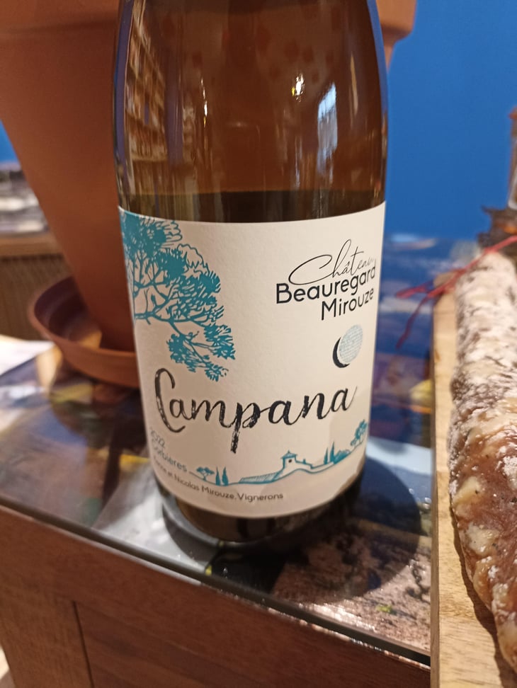 Campana Blanc - Château Beauregard Mirouze - Karine & Nicolas Mirouze 